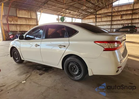 2014 Nissan Sentra S from USA, damaged, VIN 3N1AB7AP3EY223250